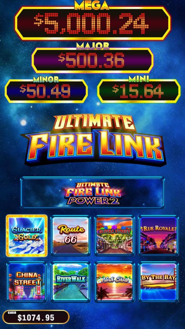 Fire Link Power 2 Slot Game Software Board - Exclusive 8-in-1 Gaming Power