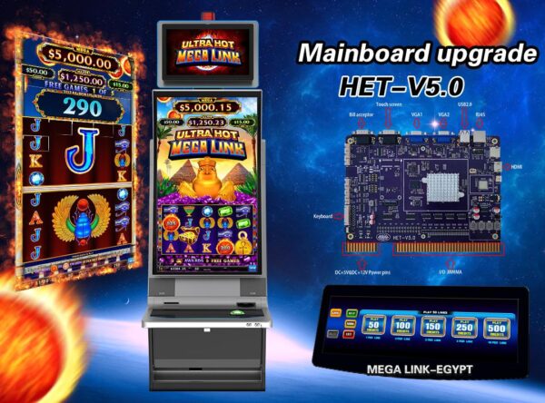 Mega Link Slot Game Software Board - Ultimate 6-in-1 Casino Experience