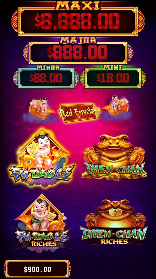 Red Envelope Slot Game Software Board - Exclusive 4-in-1 Prosperity Software