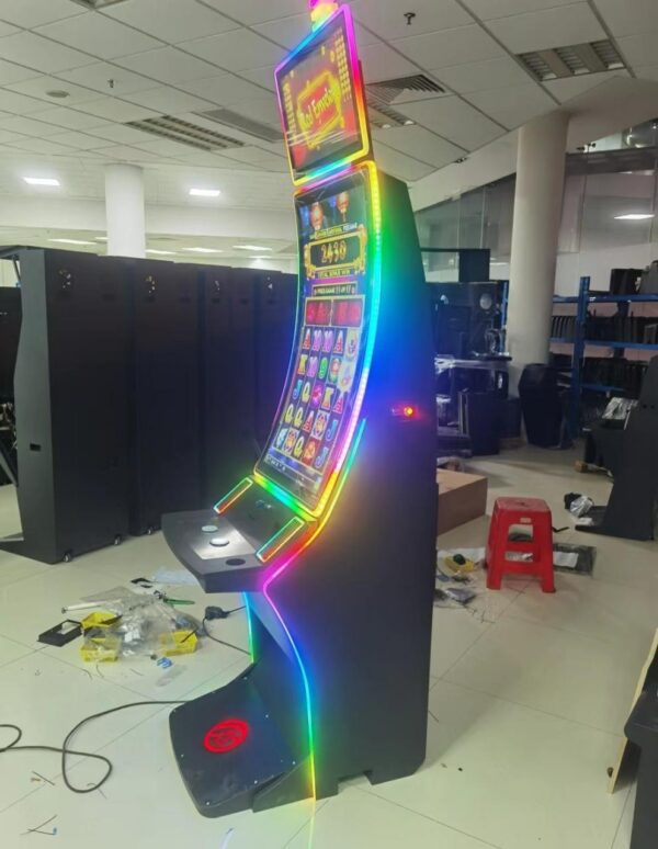 Reliable 43" Curved Touch Screen Skill Game Machine with ICT Bill Acceptor - Ideal for Continuous Use